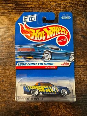 Vintage 1998 Hot Wheels First Editions At-A-Tude Diecast Car